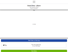 Tablet Screenshot of greatchinalilburn.com